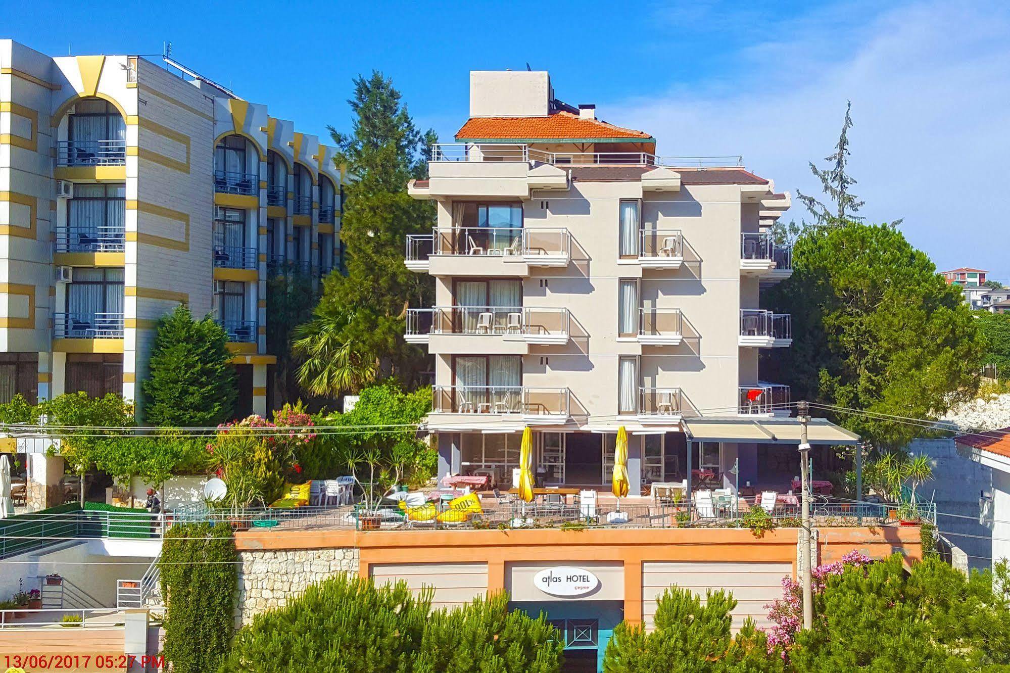 Atlas Apart Hotel Cesme Exterior photo
