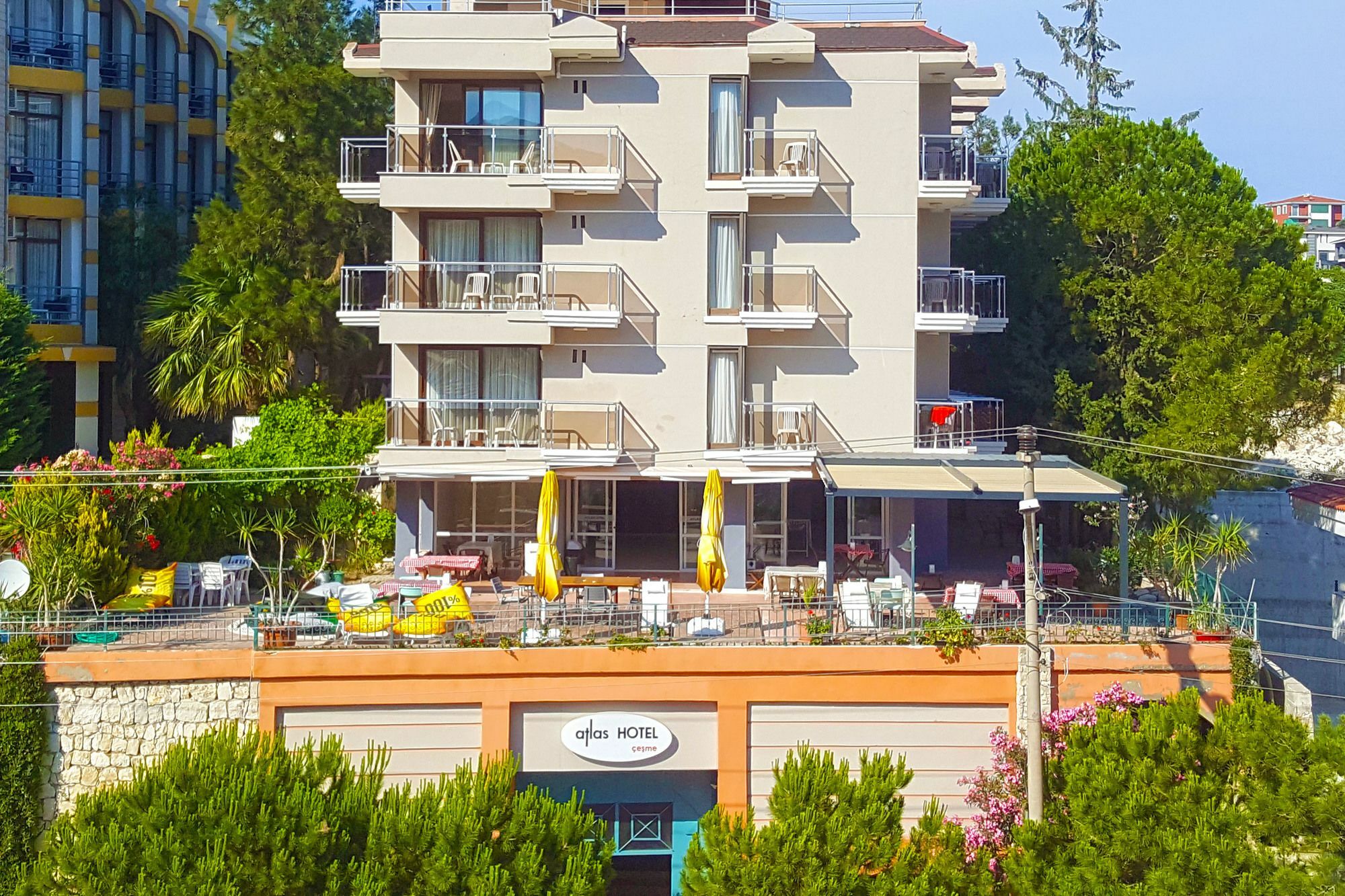 Atlas Apart Hotel Cesme Exterior photo